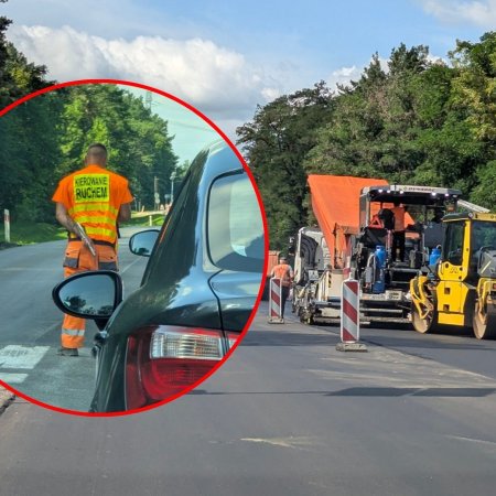Uwaga kierowcy – utrudnienia na trasie z Ostrołęki w kierunku Łomży