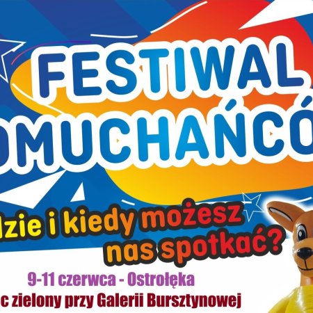 FEST FRAJDA dla Twojego dziecka! Festiwal Dmuchańców wraca do Ostrołęki! [KONKURS]