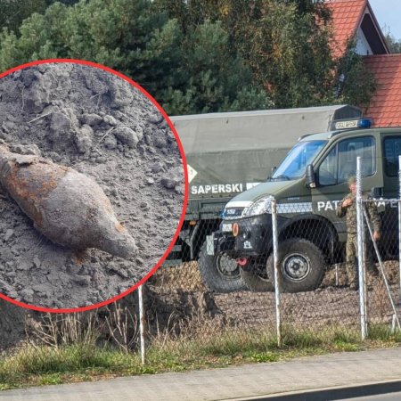 Akcja saperów zakończona! Niewybuch usunięty z terenu budowy, mieszkańcy wracają do domów [ZDJĘCIA]