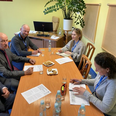 Międzynarodowi obserwatorzy OBWE z wizytą w Ostrołęce przed wyborami prezydenckimi [ZDJĘCIA]