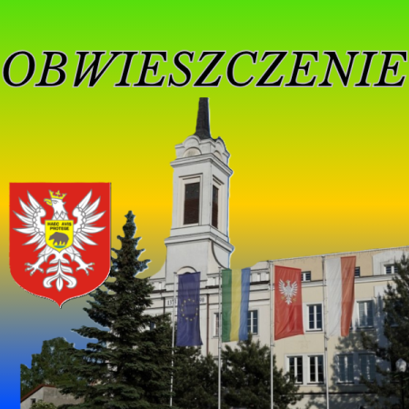 OBWIESZCZENIE PREZYDENTA MIASTA OSTROŁĘKI 