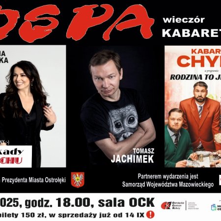 Nadchodzi wielkie święto humoru w Ostrołęce! Rusza sprzedaż biletów na wyjątkowy wieczór kabaretowy