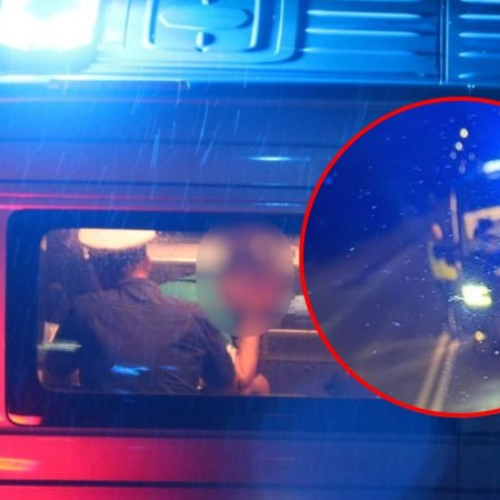 Czujność patrolu z Kadzidła zapobiegła tragedii