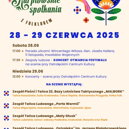 Festiwal "Kurpiowskie spotkania z folklorem" w Ostrołęce