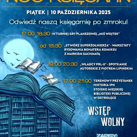 Noc Księgarń w Muzeum Żołnierzy Wyklętych