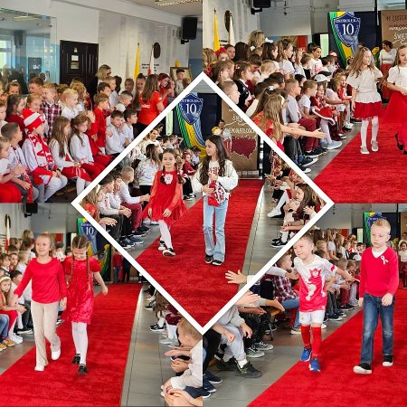 Niezwykły pokaz mody patriotycznej. Tak SP nr 10 świętowała niepodległość [ZDJĘCIA]