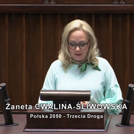 Żaneta Cwalina-Śliwowska o ustawie o poprawie warunków dla służb mundurowych [WIDEO]