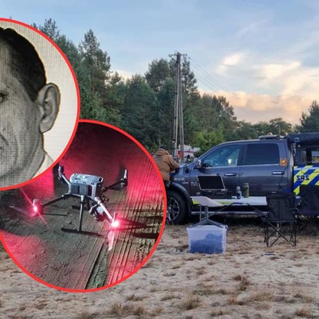 Wielkie siły rzucone do poszukiwań 88-latka. Psy tropiące i specjalistyczny sprzęt w akcji [ZDJĘCIA]