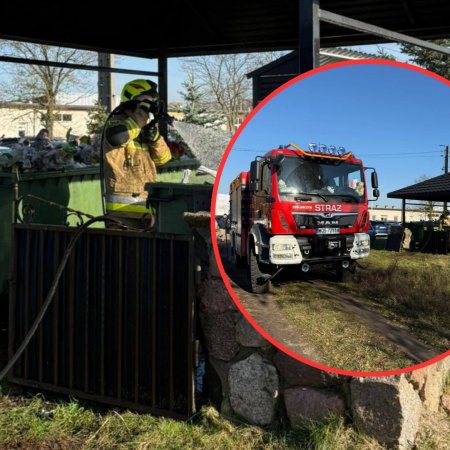 Incydent w Święto Zmarłych. W akcji strażacy ochotnicy z Troszyna [ZDJĘCIA]