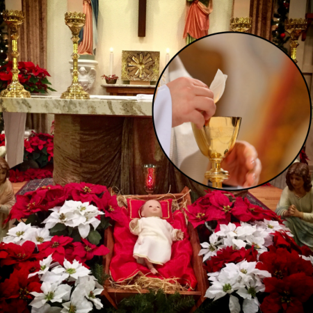 Pasterka 2025 - czym różni się od zwykłej mszy? Godziny nabożeństwa [TRANSMISJA]