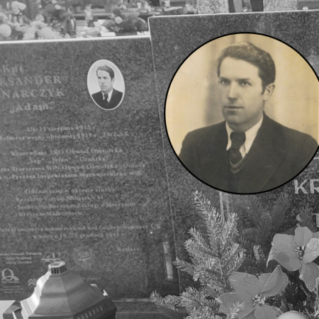 Jego ciało leżało na dziedzińcu. Później oprawcy wrzucili je do Narwi