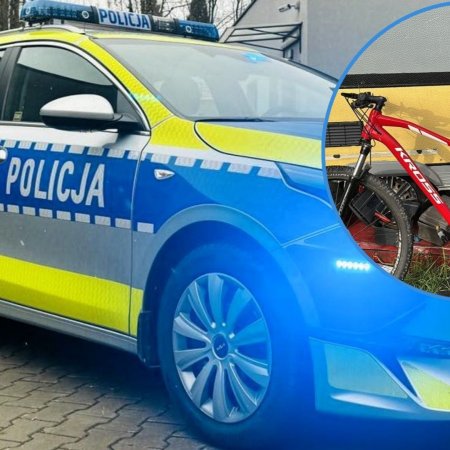 Złapany na gorącym uczynku i poszukiwany! Policja zatrzymała włamywacza i odzyskała drogi rower
