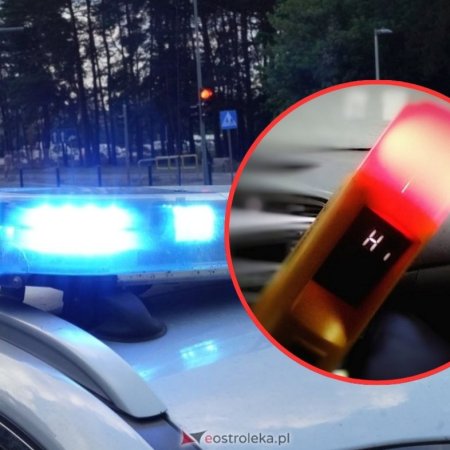 Czujność kierowcy zapobiegła tragedii – pijany recydywista zatrzymany