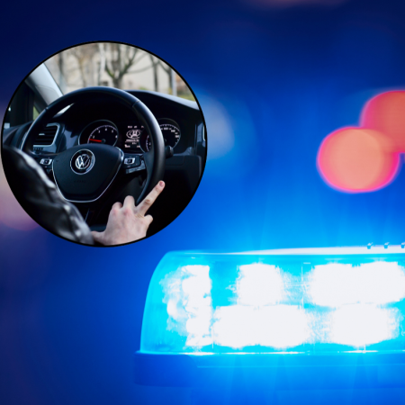 Styl jazdy go zdradził – 44-letni kierowca wpakował się w poważne tarapaty