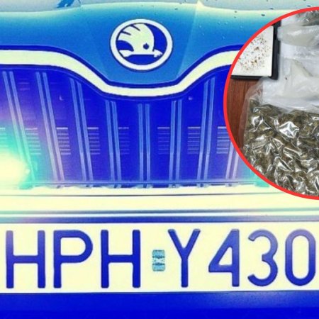 Podwójny zakaz i amfetamina. 44-latek zatrzymany przez ostrołęcką policję