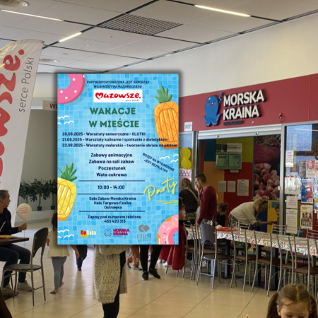 "Wakacje w Mieście" - Morska Kraina zaprasza na wyjątkowe warsztaty! [ZAPISY]