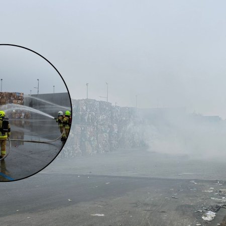 Dramat w Stora Enso! Płonęło 500 ton makulatury. Co robili strażacy? [ZDJĘCIA]