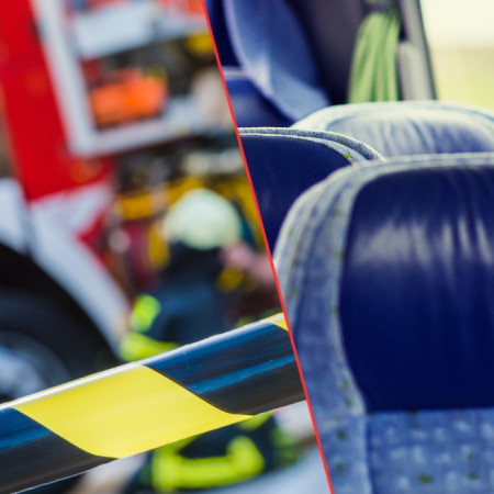 11-latka potrącona po wybiegnięciu zza autobusu szkolnego