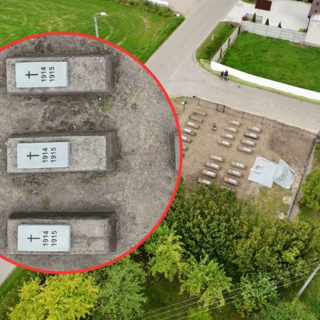 Pamięć odzyskana. W Daniszewie znów stanie krzyż nad żołnierskimi mogiłami [WIDEO]