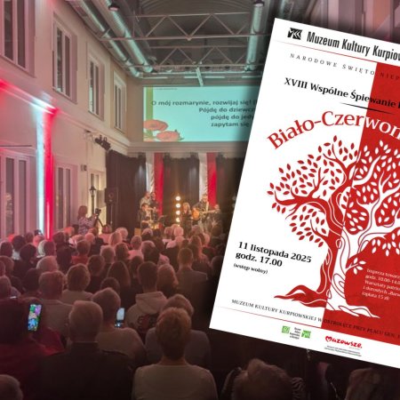 "Biało-Czerwono Nam!". Wielkie śpiewanie patriotyczne na 11 listopada w ostrołęckim Muzeum