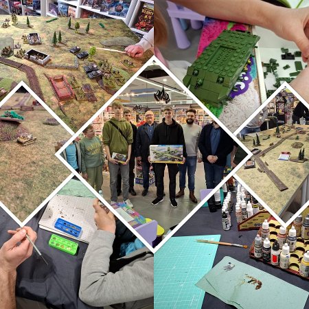 Modelarstwo, historia i czołgi z klocków. Tak pasjonaci świętowali Niepodległość w sklepie Niedźwiadek [ZDJĘCIA]