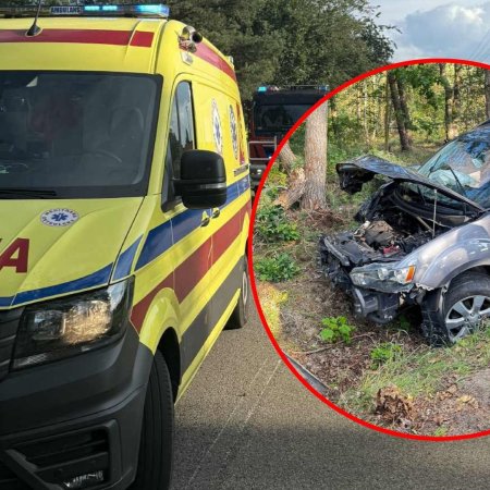 Tragedia była o krok. Nowe informacje o wypadku w okolicach Baranowa