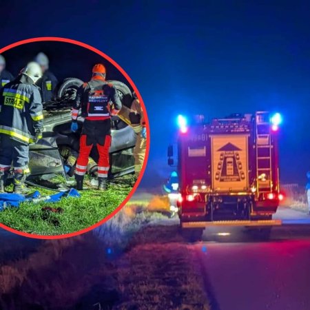 Szokujące fakty ws. wypadku pod Zabielem. Pijany kierowca dachował w nowo kupionym VW. Cudem uniknął śmierci [NOWE FAKTY]