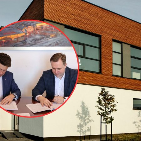 Ekologiczny i nowoczesny. W Ostrołęce powstaje wyjątkowy żłobek z drewna [ZDJĘCIA]
