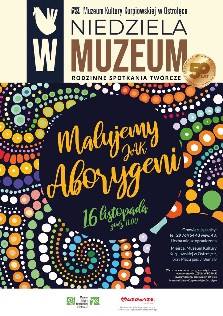 Tropikalna przygoda w Ostrołęce: muzeum zaprasza na warsztaty malarstwa Aborygeńskiego!