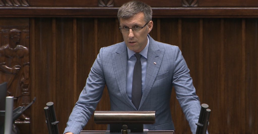 Poseł Grabowski w Sejmie o wyjątkowym jubileuszu. "Piękne obchody" [WIDEO]