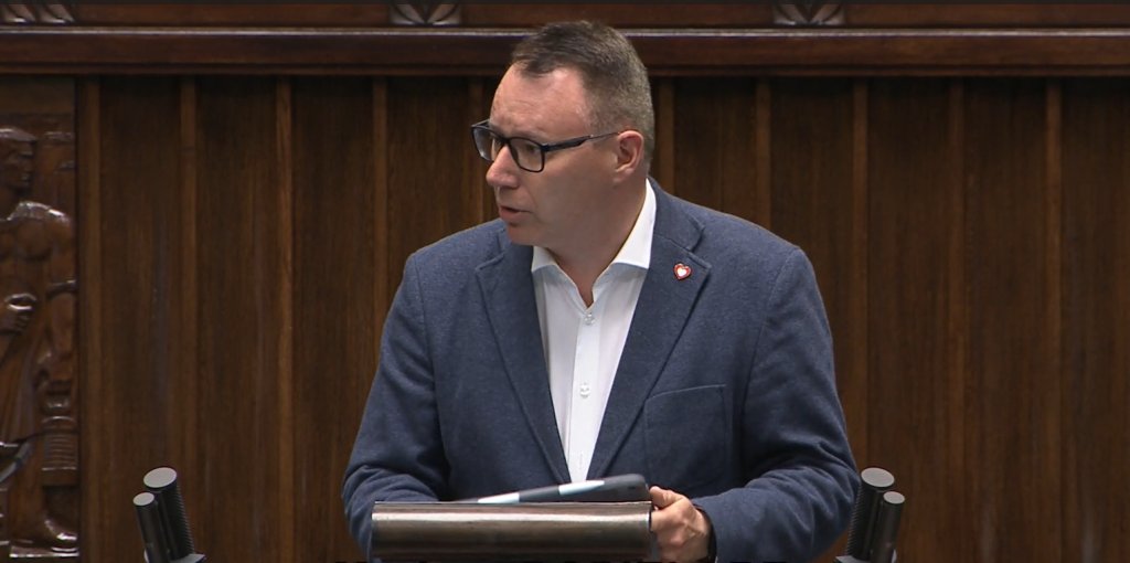 poseł Mariusz Popielarz (KO)