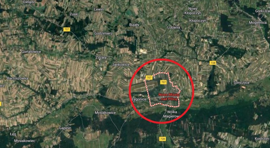 Tu spadły szczątki jednego z zestrzelonych dronów