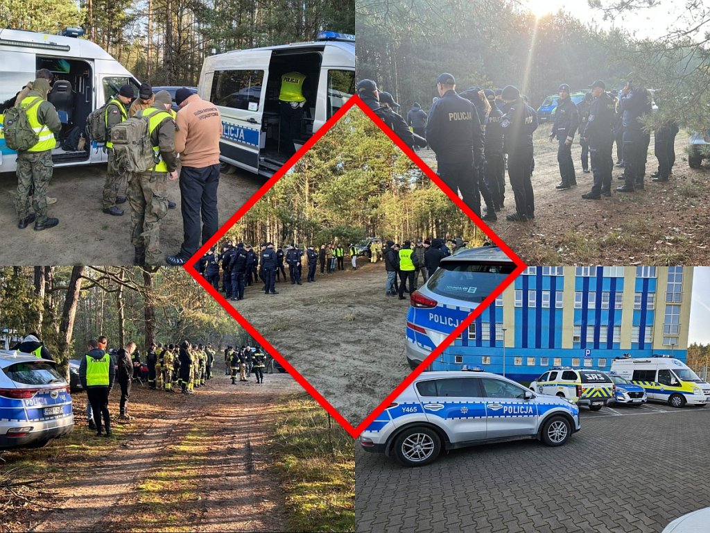 Zaginął Waldemar Wojtkowski. Trwa wielka akcja poszukiwawcza w gminie Olszewo-Borki. [ZDJĘCIA, WIDEO]