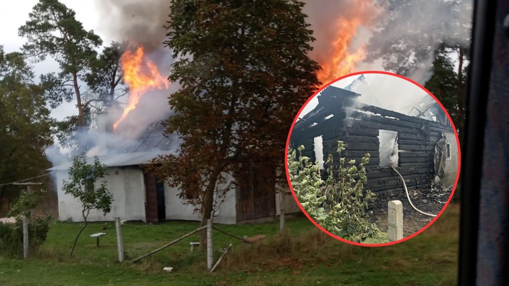 fot. OSP Zdunek/OSP Myszyniec