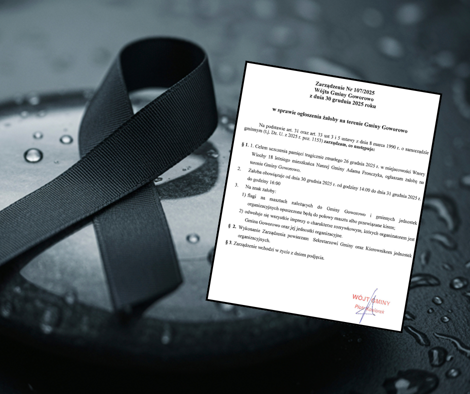 Śmierć 18-letniego Adama. Żałoba w gminie Goworowo. "Uosabiał wszystkie najlepsze cechy"