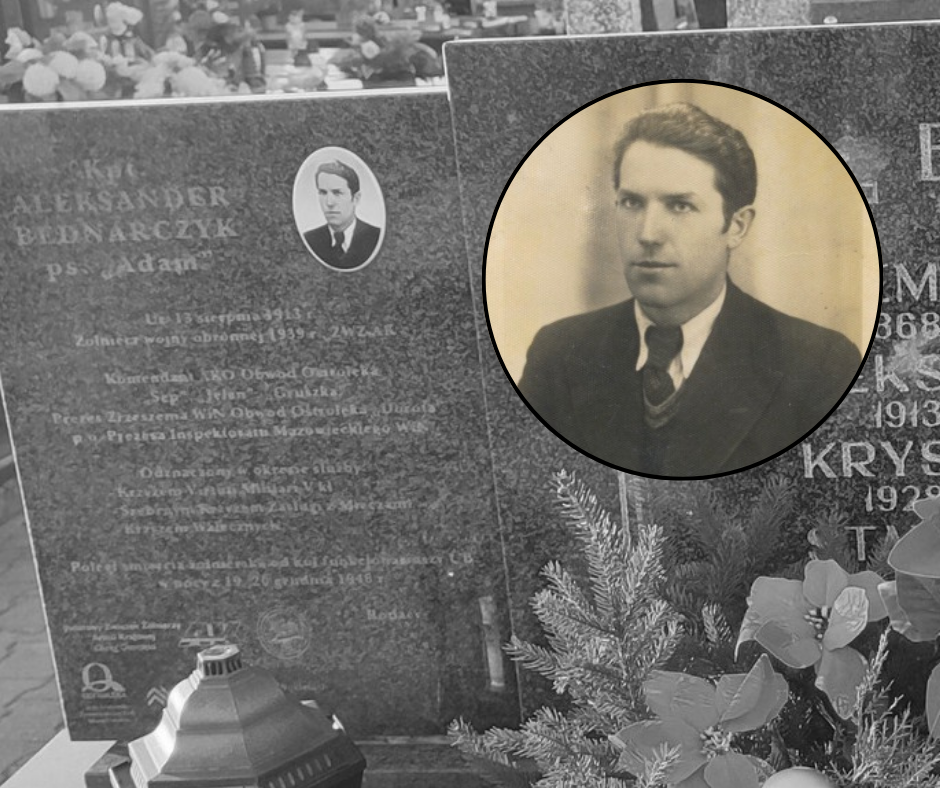 Jego ciało leżało na dziedzińcu. Później oprawcy wrzucili je do Narwi