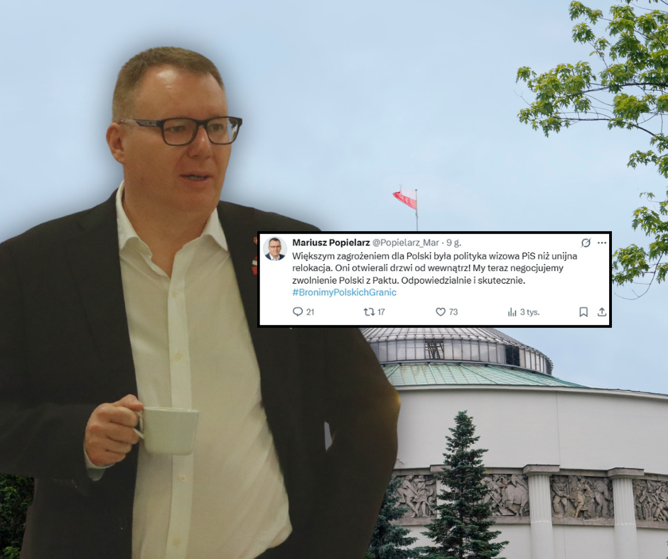 Pakt migracyjny a Polska. Poseł Popielarz: "My negocjujemy odpowiedzialnie"