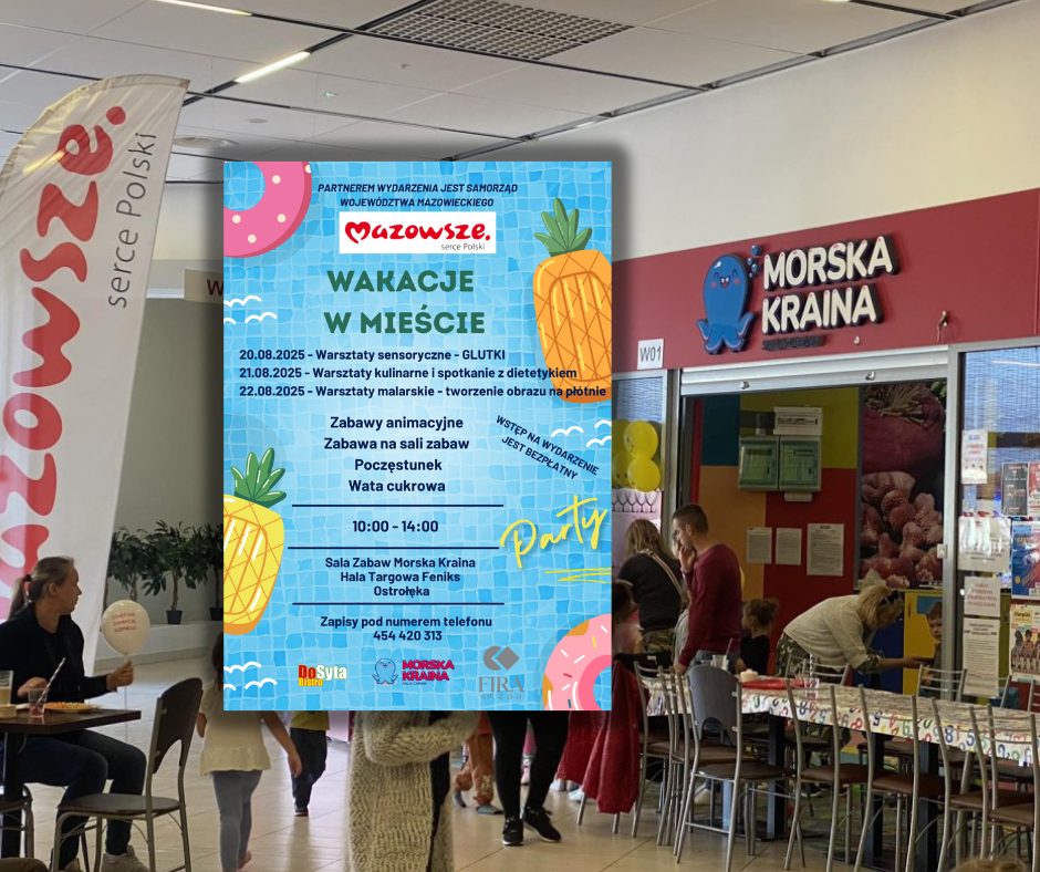 "Wakacje w Mieście" - Morska Kraina zaprasza na wyjątkowe warsztaty! [ZAPISY]