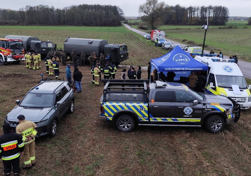 Specjaliści z Piaseczna szukali zaginionego mieszkańca Rzekunia. Poznaj SRS