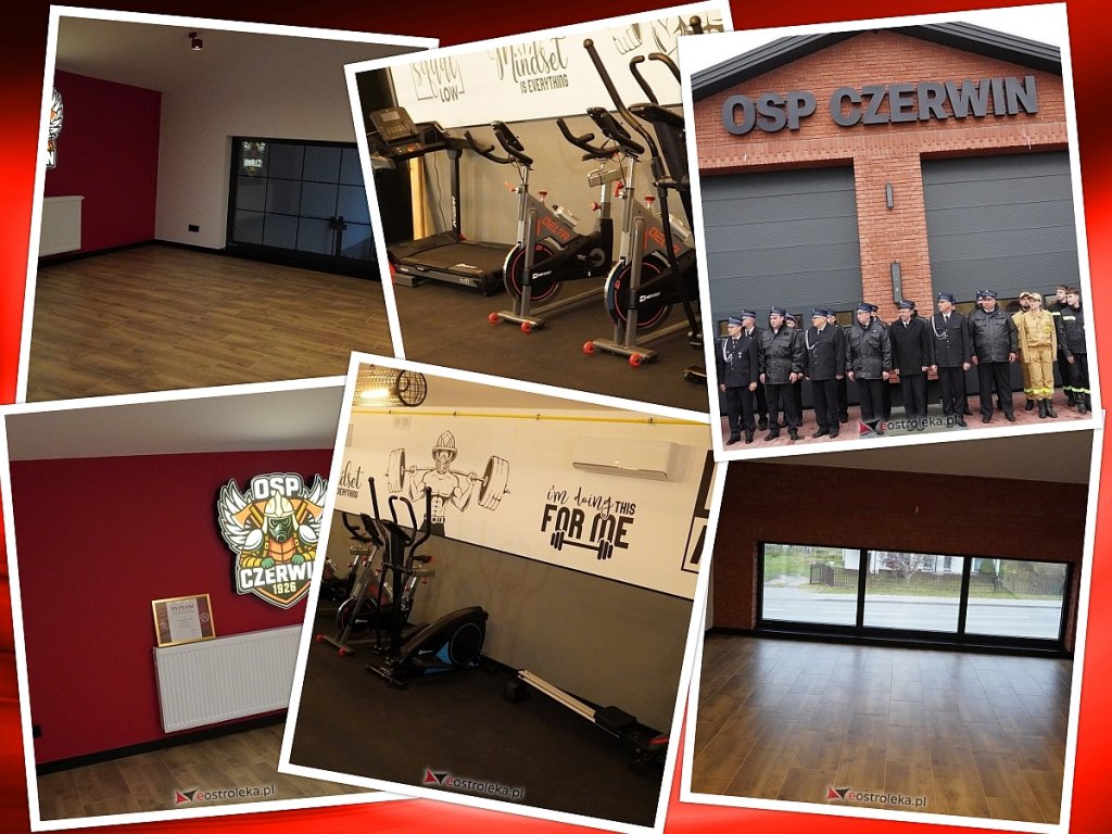 Niesamowita metamorfoza remizy OSP Czerwin. Tak zmieniła się strażnica w kilka miesięcy [WIDEO]