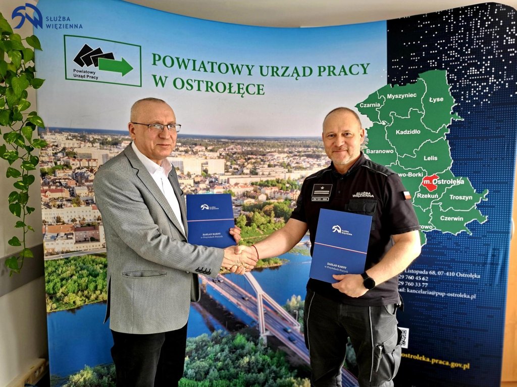 Nowy etap resocjalizacji. Zakład Karny w Przytułach Starych łączy siły z Urzędem Pracy