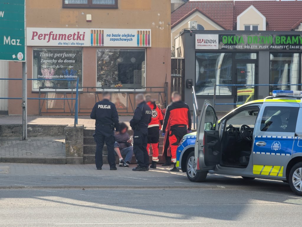 Niepokojące zgłoszenie. Interwencja służb przy Bogusławskiego [ZDJĘCIA]