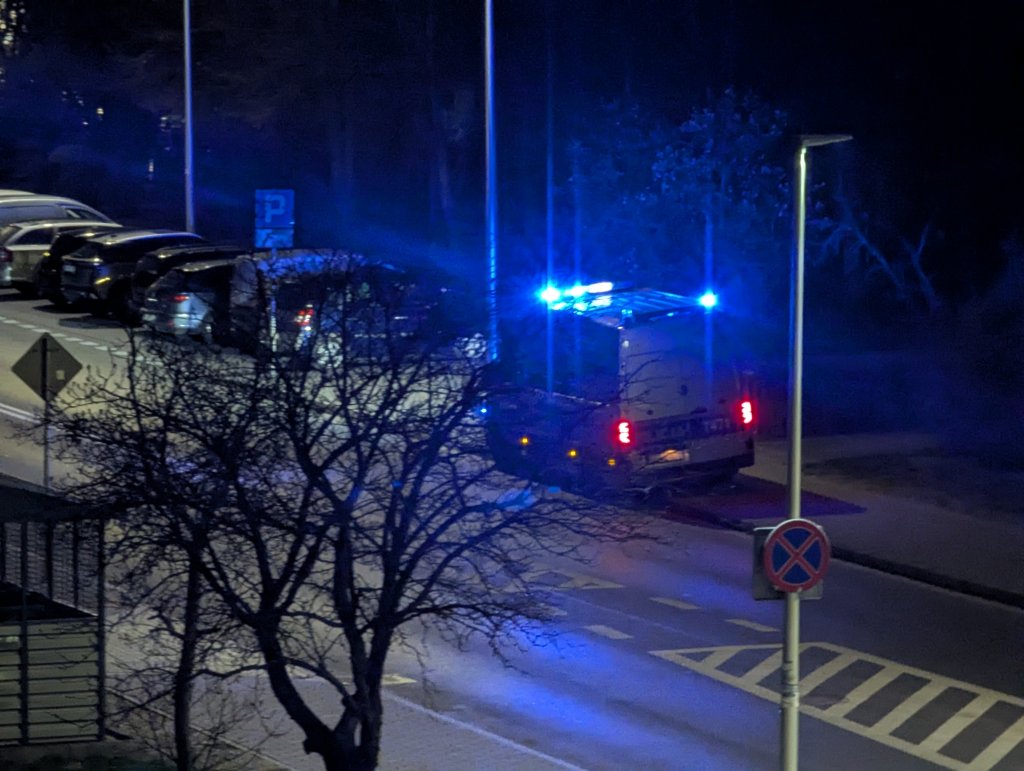 Nocny incydent przy Goworowskiej. Interweniowała policja [WIDEO]