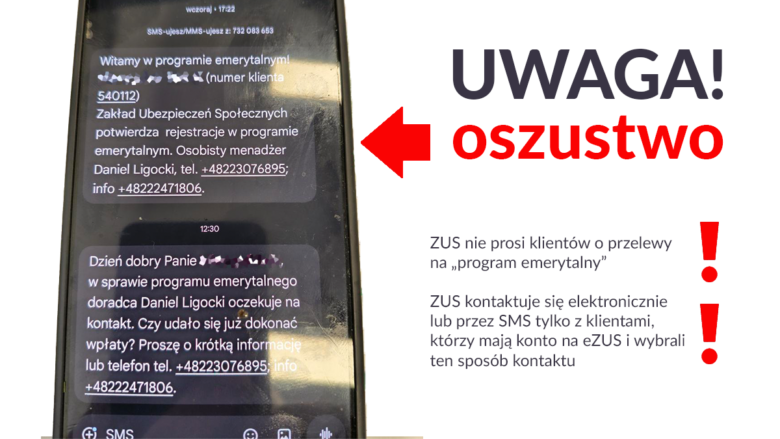 ZUS bije na alarm! Nowa metoda oszustów zbiera żniwo