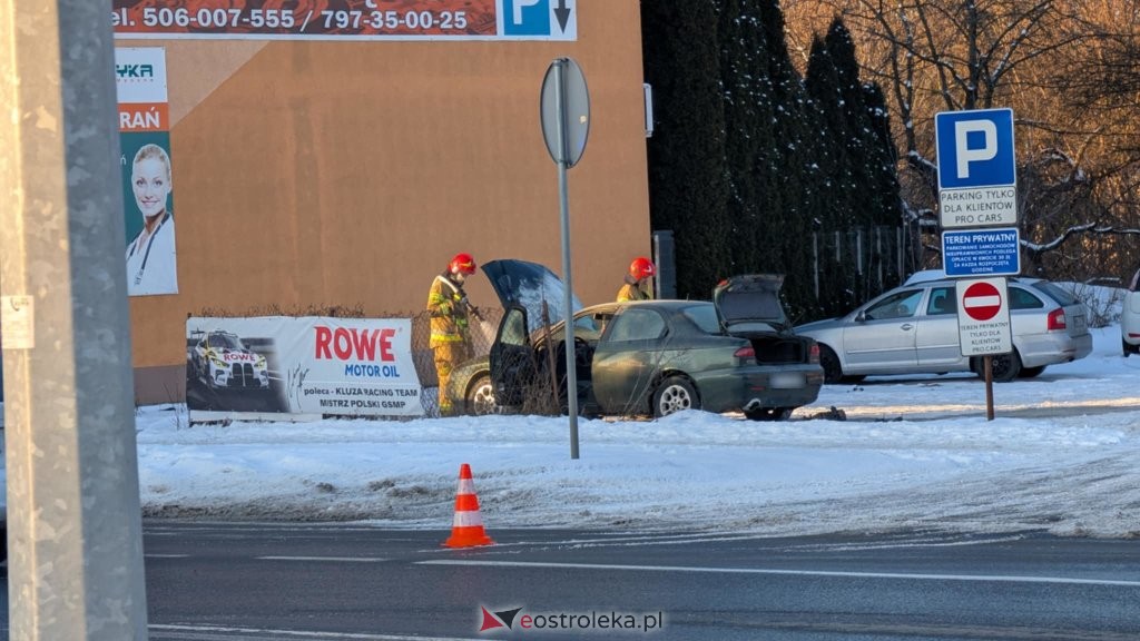 Alfa Romeo w płomieniach! Gwałtowny pożar na parkingu przy 11 Listopada WIDEO, ZDJĘCIA]