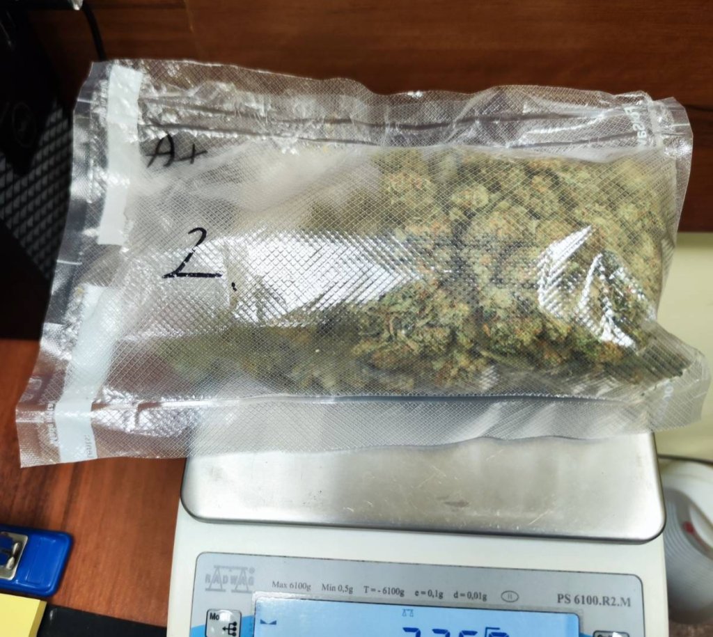 Cios w przestępczość narkotykową. Blisko 500 porcji! Młody ostrołęczanin z zarzutami