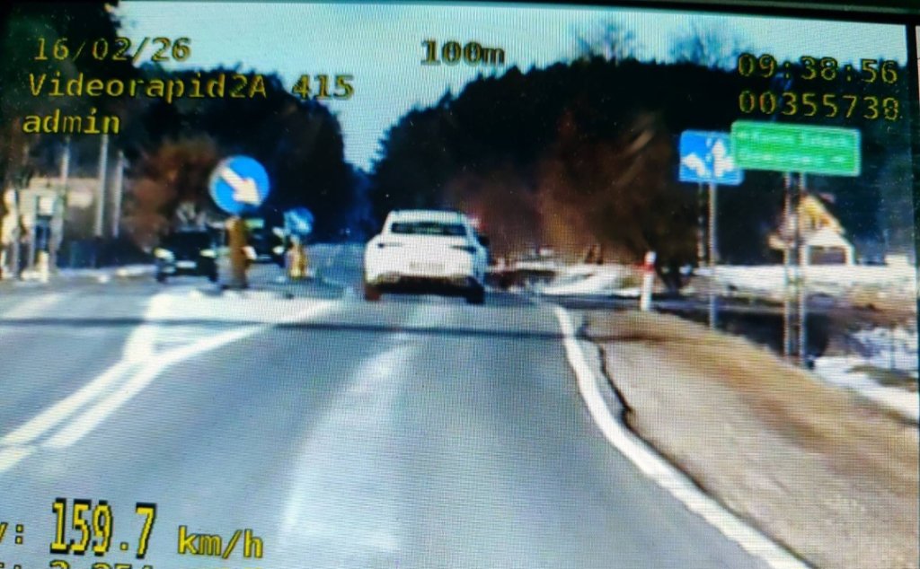 Mercedesem pędził blisko 160 km/h. Zatrzymała go grupa SPEED