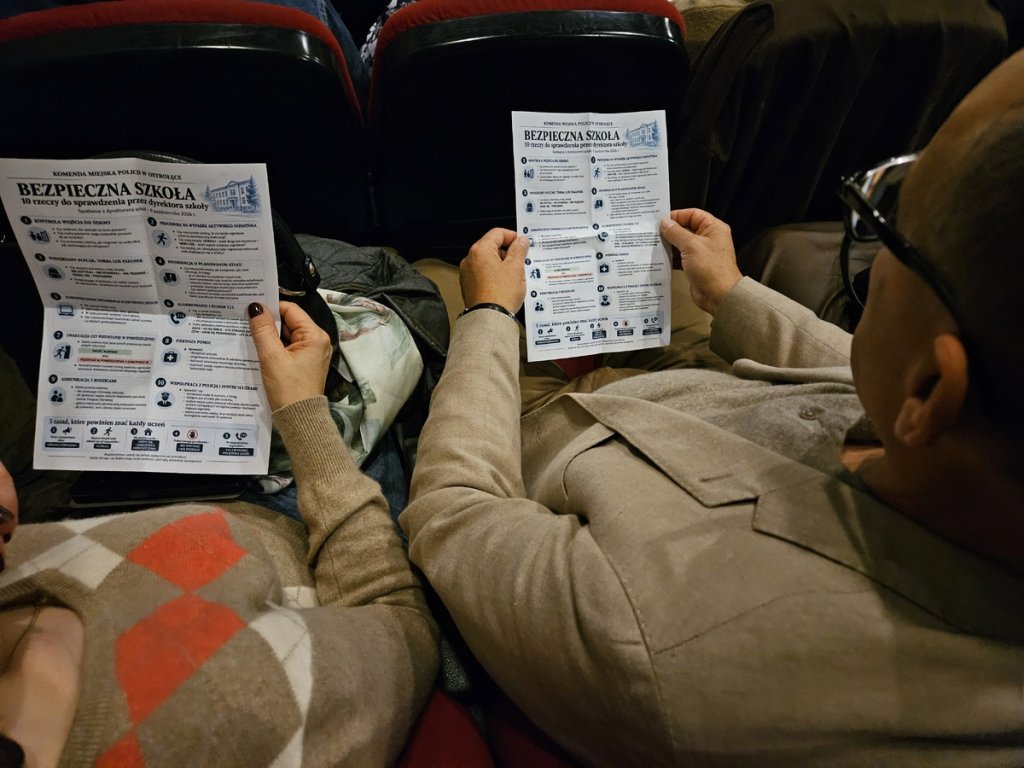 Co robić, gdy w szkole pojawi się zagrożenie? W Ostrołęce padły ważne wskazówki [ZDJĘCIA]