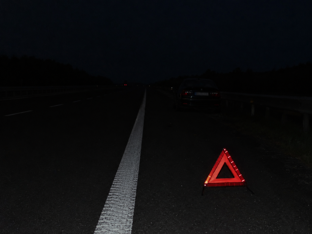 Pułapka na drodze. Było o krok od tragedii!