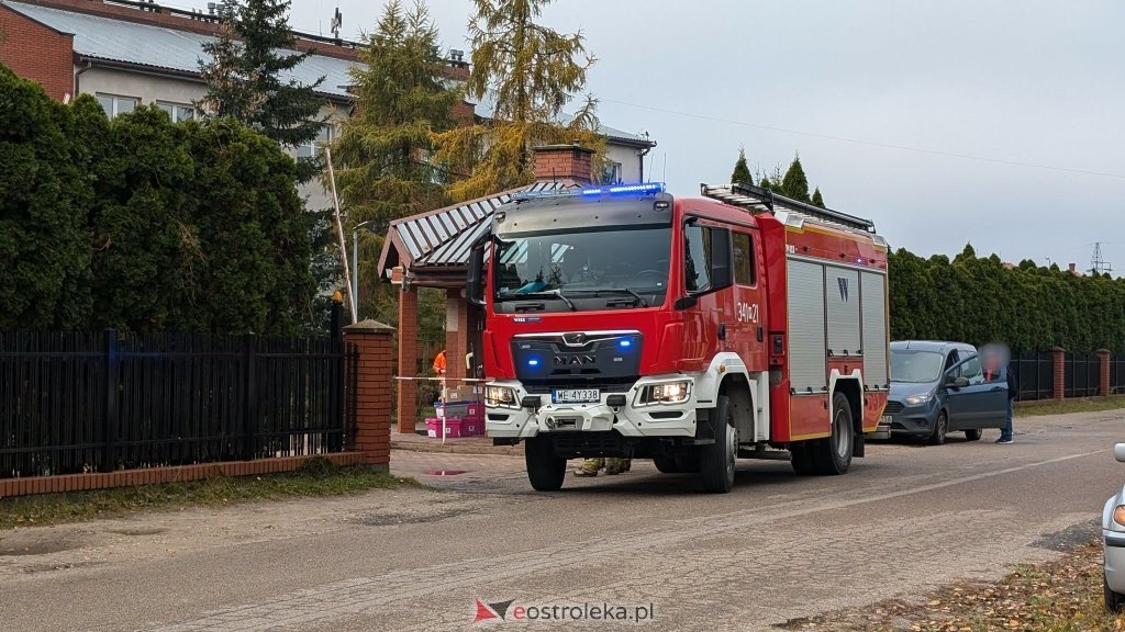 Akcja strażaków w DPS-ie w Ostrołęce. Podopieczny utknął w windzie